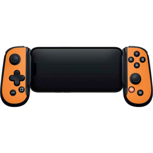 Orange Backbone One for iPhone Game Controller Skin