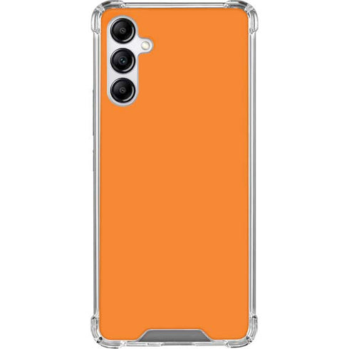 Orange Galaxy A15 5G Clear Case