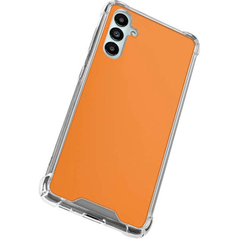 Orange Galaxy A15 5G Clear Case