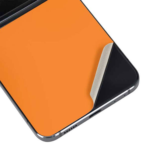 Orange Galaxy Z Flip5 5G Skin