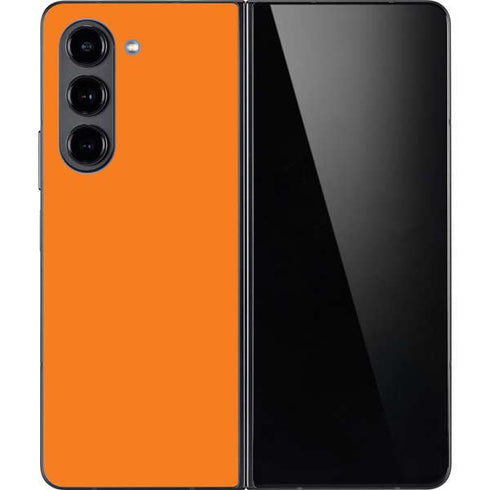 Orange Galaxy Z Fold5 5G Skin