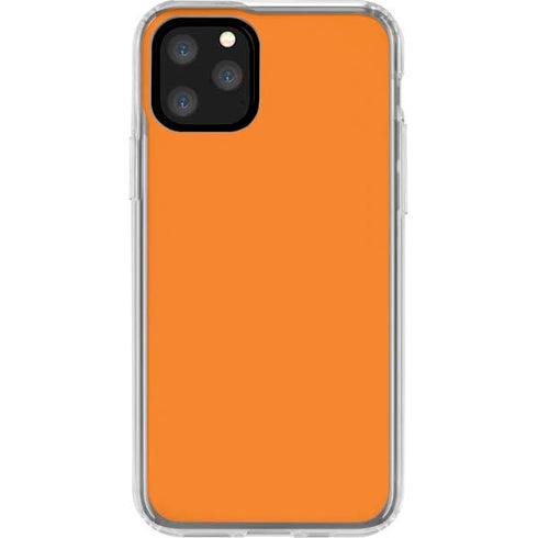 Orange iPhone 11 Pro Clear Case