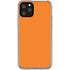 Orange iPhone 11 Pro Clear Case