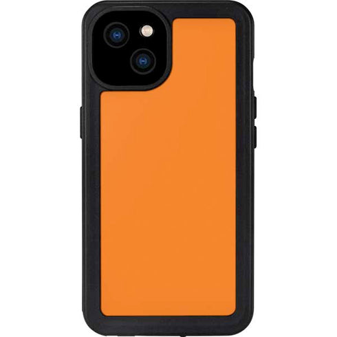 Orange iPhone 15 Plus Waterproof Case