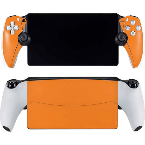 Orange PlayStation Portal Remote Player Skin