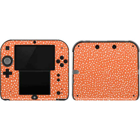 Orange Spots Nintendo 2DS Skin