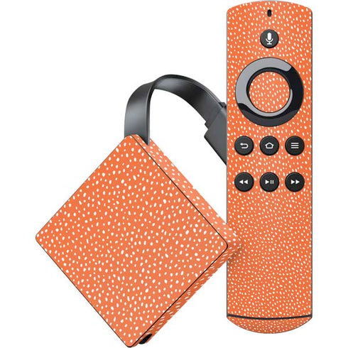 Orange Spots Amazon Fire TV Skin