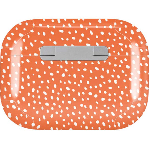 Orange Spots Apple AirPods Pro Skin
