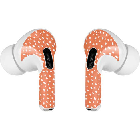 Orange Spots Apple AirPods Pro Skin