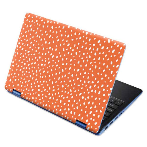 Orange Spots Aspire R11 11.6in Skin