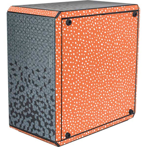 Orange Spots Cooler Master MasterBox Q300L Mini Tower Skin