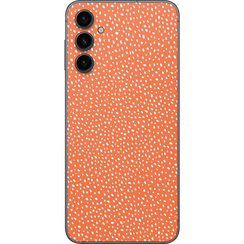 Orange Spots Galaxy A14 5G Skin