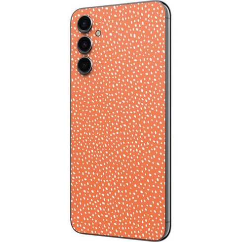 Orange Spots Galaxy A14 5G Skin