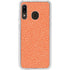 Orange Spots Galaxy A20 Clear Case