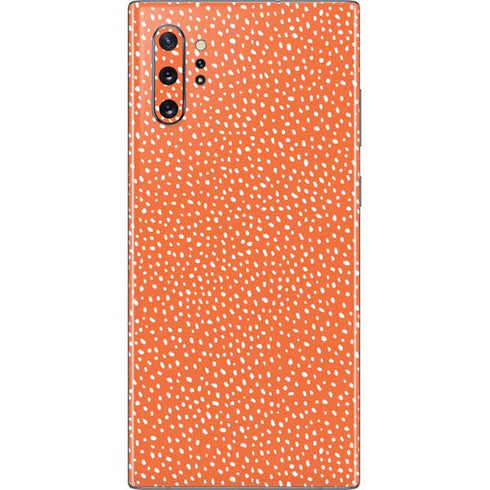 Orange Spots Galaxy Note 10 Plus Skin