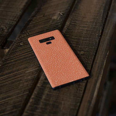 Orange Spots Galaxy Note 9 Skin