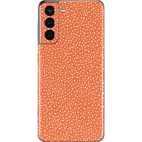 Orange Spots Galaxy S21 5G Skin