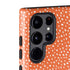 Orange Spots Galaxy S22 Ultra Pro Case