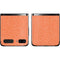 Orange Spots Galaxy Z Flip Skin