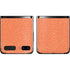 Orange Spots Galaxy Z Flip Skin