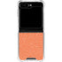Orange Spots Galaxy Z Flip5 5G Clear Case