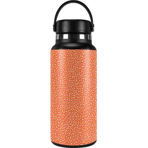 Orange Spots Hydro Flask 32oz Wide Mouth Skin