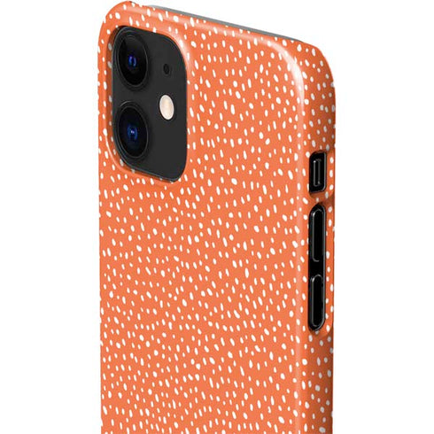 Orange Spots iPhone 12 Mini Lite Case