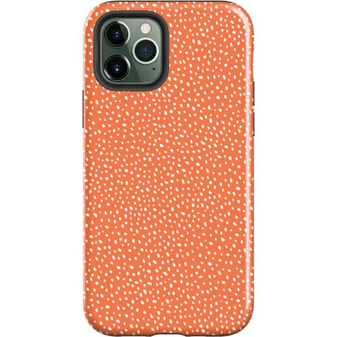 Orange Spots iPhone 12 Pro Impact Case