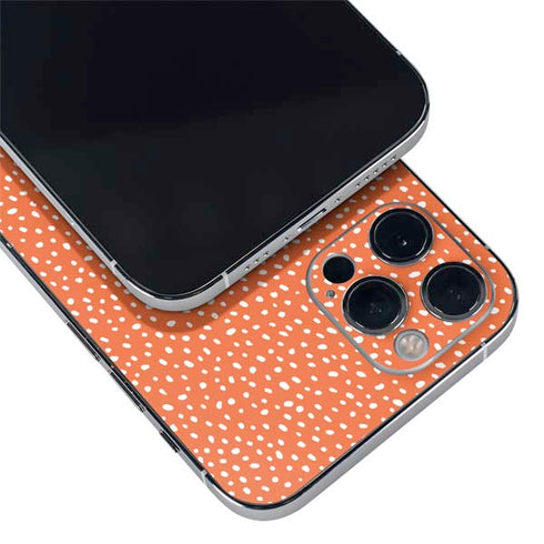 Orange Spots iPhone 12 Pro Max Skin