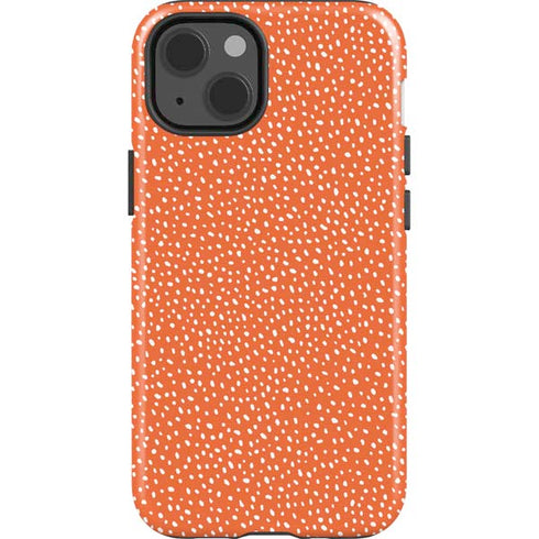 Orange Spots iPhone 13 Impact Case