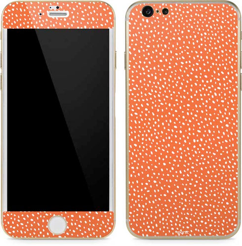 Orange Spots iPhone 6/6s Skin