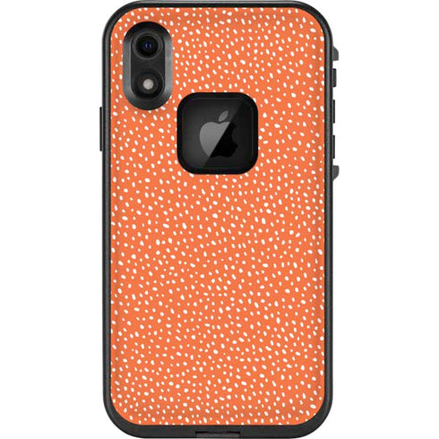 Orange Spots LifeProof Fre iPhone Skin