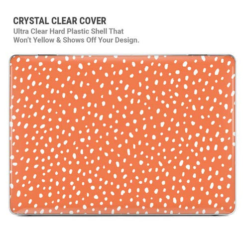 Orange Spots MacBook Pro 16in (2021-25) Case plus Skin