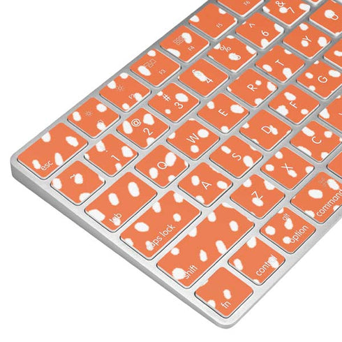 Orange Spots Magic Keyboard Skin