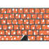 Orange Spots Magic Keyboard with Numeric Keypad Skin