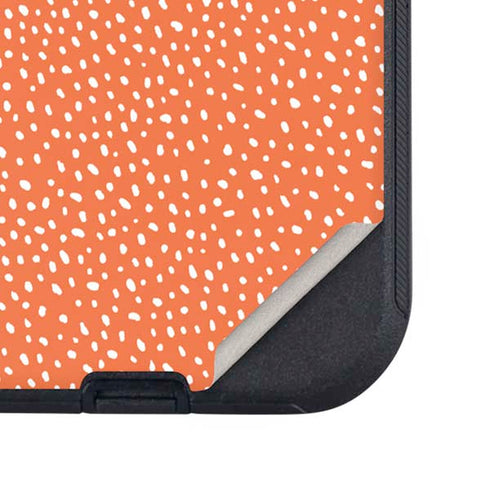 Orange Spots Otterbox Defender iPhone Skin