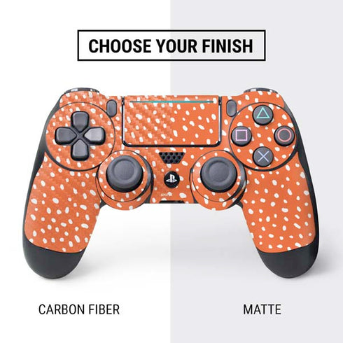 Orange Spots PS4 Slim Bundle Skin