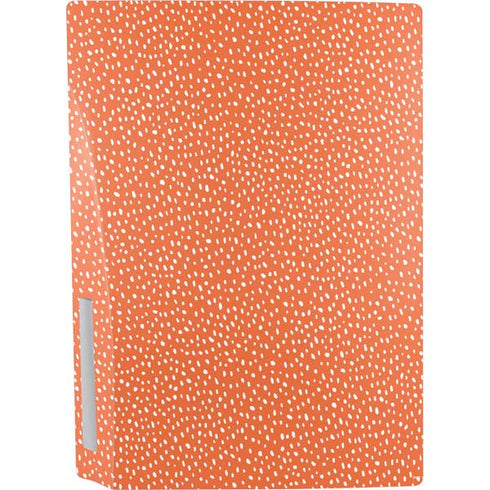 Orange Spots PS5 Console Skin