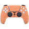 Orange Spots PS5 Controller Skin