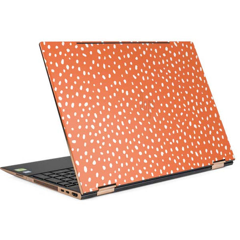Orange Spots HP Spectre Skin
