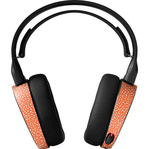 Orange Spots SteelSeries Arctis 5 Skin