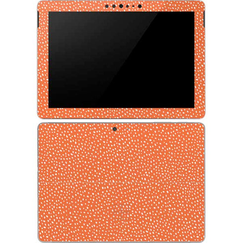Orange Spots Surface Go Skin