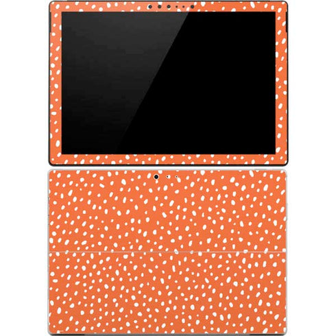 Orange Spots Surface Pro 4 Skin