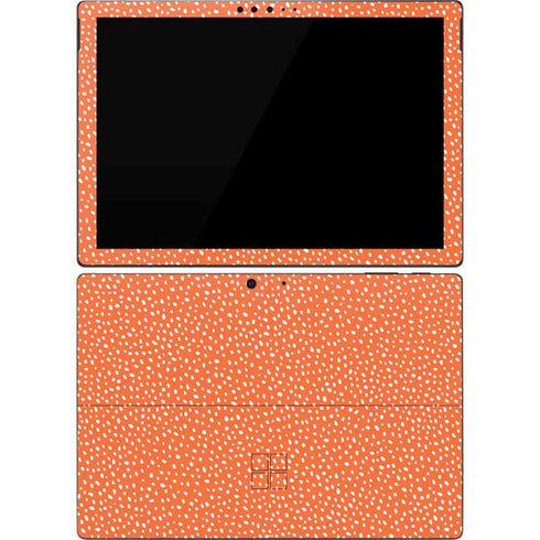 Orange Spots Surface Pro 7 Skin