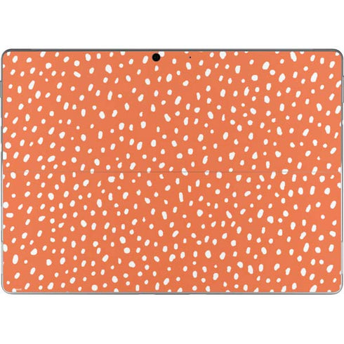 Orange Spots Surface Pro 8 Skin