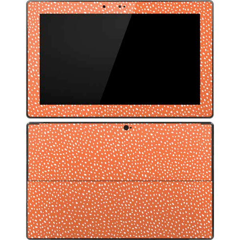 Orange Spots Surface Pro Tablet Skin