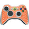 Orange Spots Xbox 360 Wireless Controller Skin