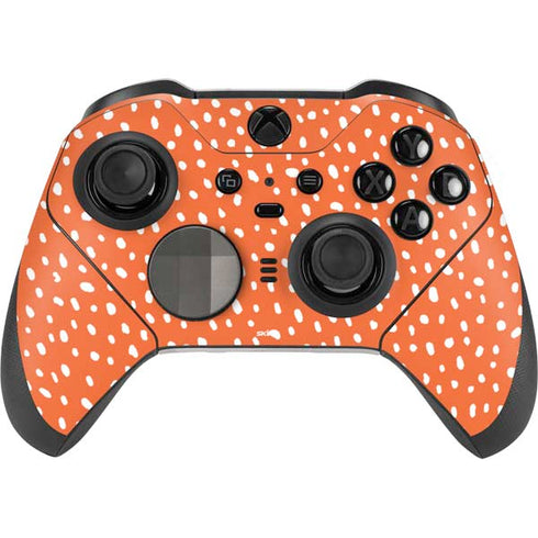 Orange Spots Xbox Elite Wireless Controller Series 2 Skin