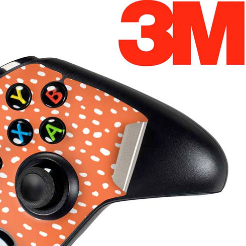 Orange Spots Xbox One Controller Skin