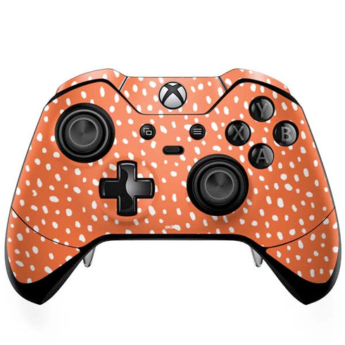 Orange Spots Xbox One Elite Controller Skin